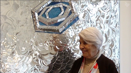 Monir Shahroudy Farmanfarmaian Interview Part 1