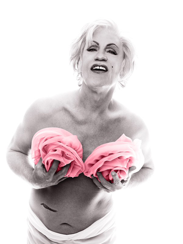 Bert Stern / Marilyn in Pink Roses (from The Last Session, 1962), 2014. © Sandro Miller / Image courtesy Catherine Edelman Gallery, Chicago