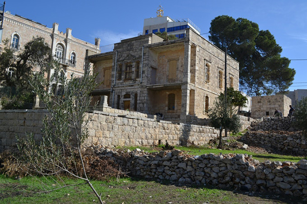 The Jacir family house requires renovations before it can be repurposed as an art center. Photo from Kickstarter.