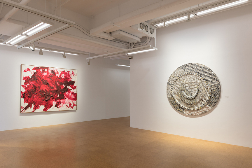 Installation view of “Gallery Collection” at Whitestone Gallery Wong Chuk Hang, Hong Kong, 2017. Courtesy Whitestone Gallery.