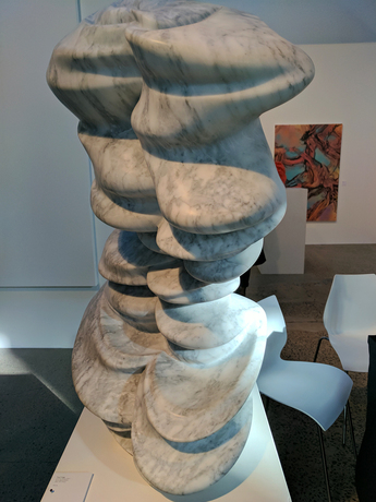 Gow Langsford sold TONY CRAGG’s sculpture, WT (Grey Stone) (2011), to a private collector for AUD 365,000 (USD 293,800).