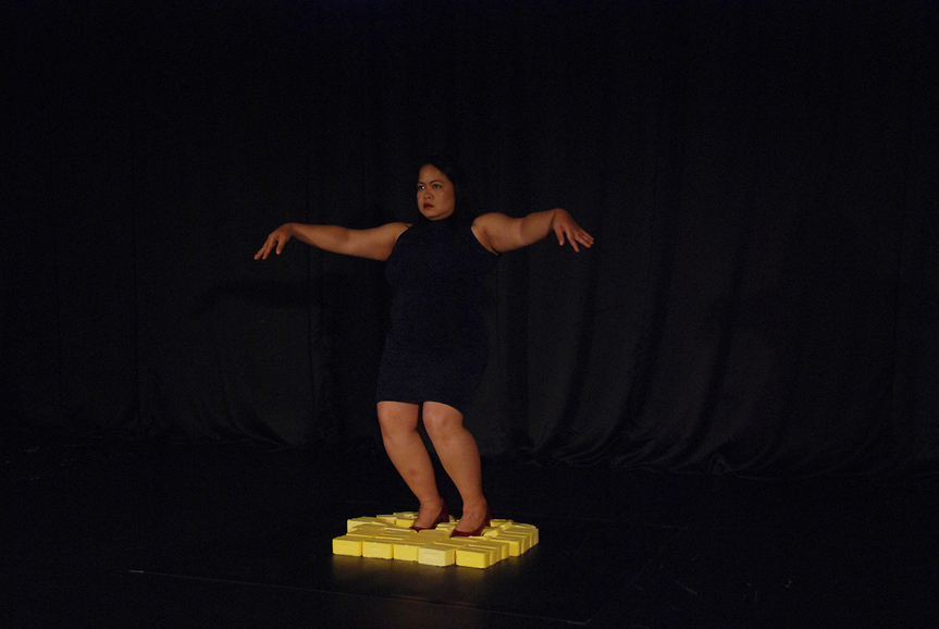 Indonesian artist MELATI SURYODARMO performed her infamous Exergie Butter Dance (2000) on dozens of stacks of butter at Spring Workshop in August, 2012, as part of the collateral off-site programming for “太平天國/Taiping Tianguo, A History of Possible Encounters: Ai Weiwei, Frog King Kwok, Tehching Hsieh, and Martin Wong in New York,” presented by Spring and Para Site.