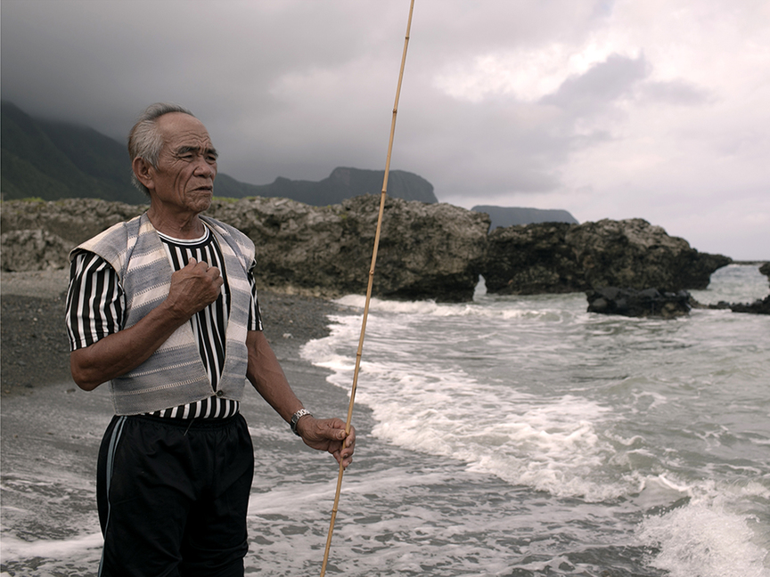 Still image from CHARWEI TSAI’s Lanyu: Three Stories, 2012, video installation with color and sound: 12 min. Courtesy the artist.