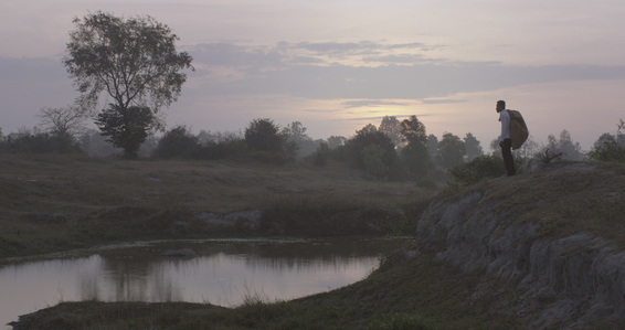 Still from VANDY RATTANA’s Funeral, 2018, film with color, sound: 45 min 9 sec. Funeral will be screened as part of the Singapore Biennale preview program on January 26. Courtesy the artist.