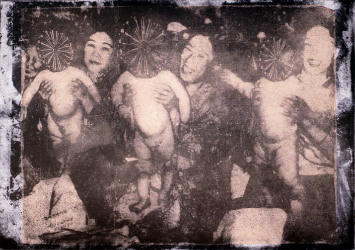 YOSHIKO SHIMADA, Baby Contest II, 1995, etching, 39.5 × 56.3 cm.