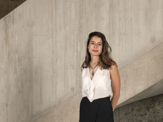 Tate Modern curator NABILA ABDEL NABI focuses on art from the Middle East and North Africa. Photo by Matt Greenwood. All images courtesy Tate Photography.