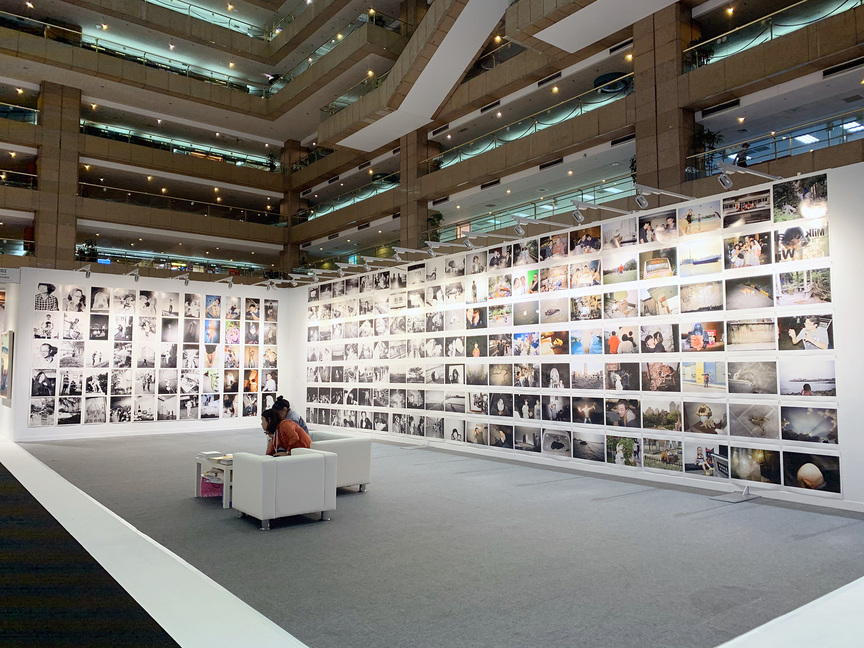 ShanghArt Gallery (Beijing / Shanghai / Singapore) featured the photographic duo BIRDHEAD, with the walls of the booth covered by two major bodies of work commissioned by Tokyo’s National Art Center in 2011.