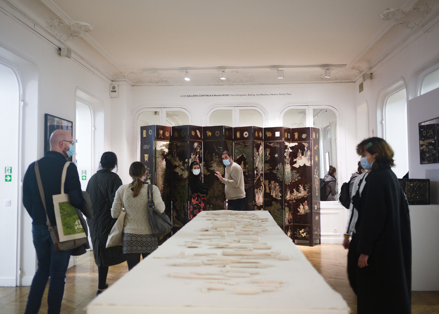 View of the first-floor gallery of Asia Now 2020. All photos by Jae Lamb for ArtAsiaPacific.