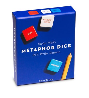 Taylor Mali’s Metaphor Dice. Image via product website.